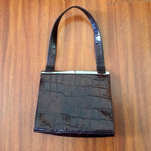 Jones New York Snakeskin Handbag - Picture 1 of 5